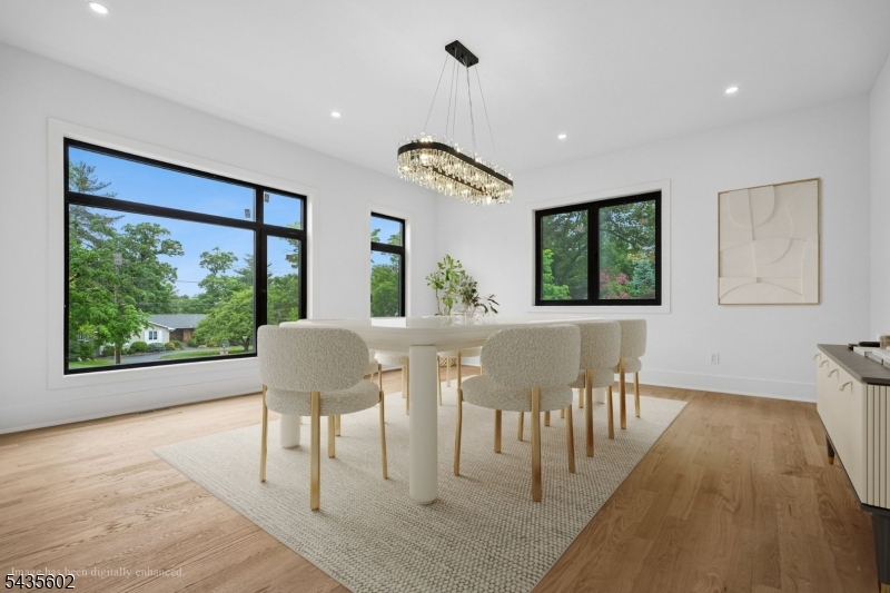 Virtually Staged Dining Room