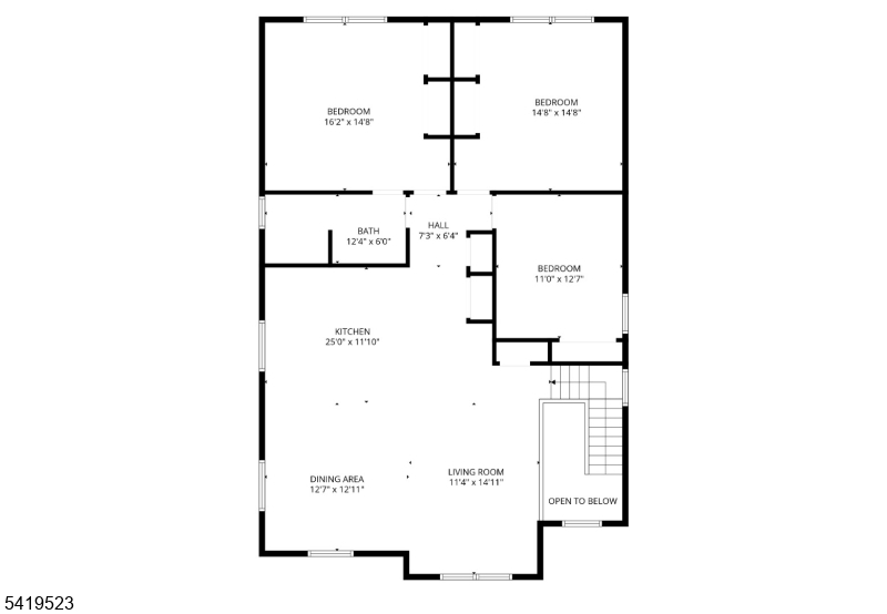 Second Floor (Floor Plan)