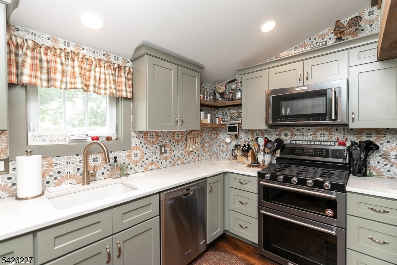 Modern upgraded new appliances