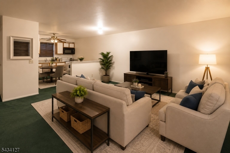 Living Room Kitchen