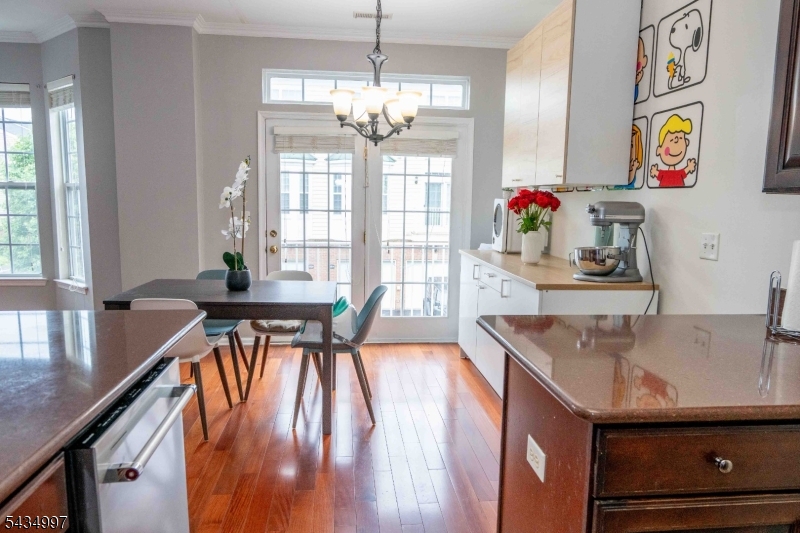 Living and kitchen space