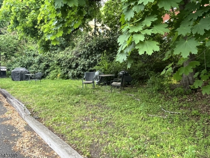 BBQ and sitting area