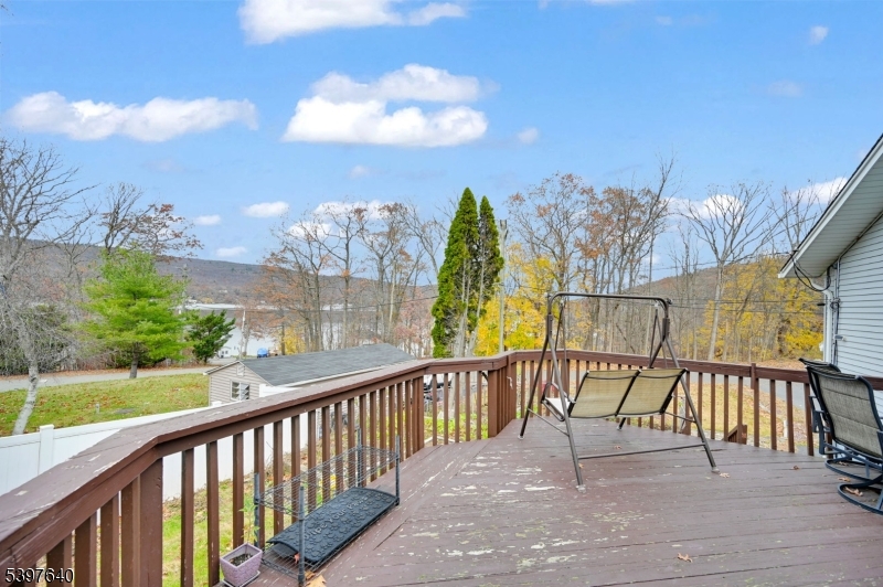 Deck with Water Views