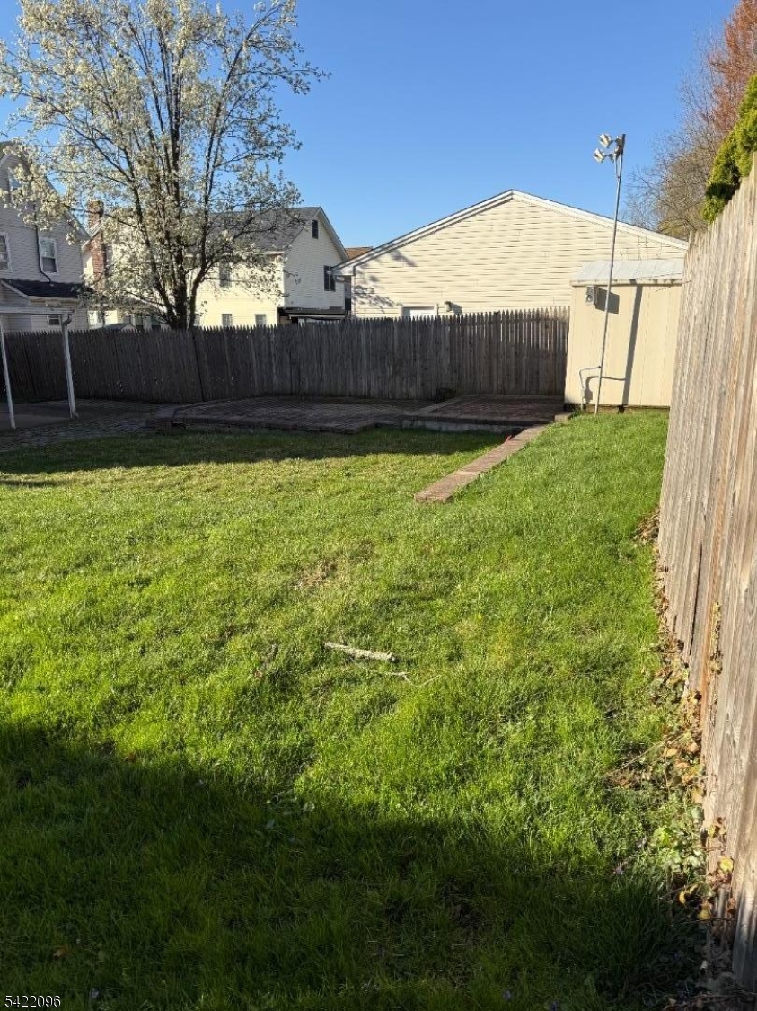 Fenced in Backyard