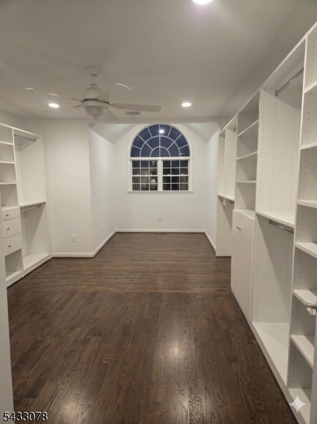 Primary closet