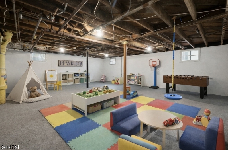 Virtually Staged Basement