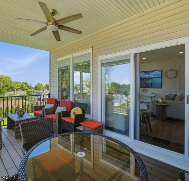 First floor deck