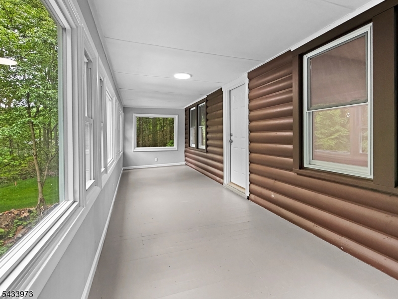 enclosed front porch