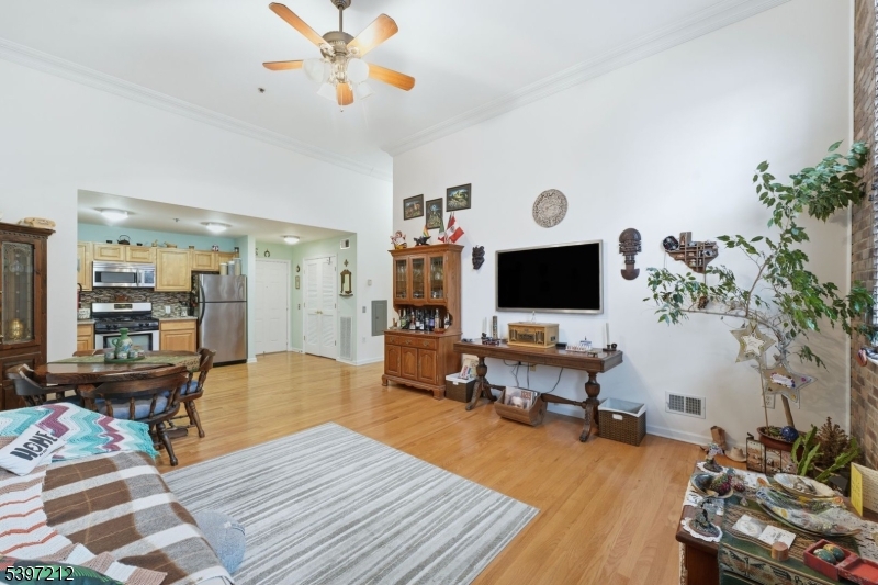 living and dining room