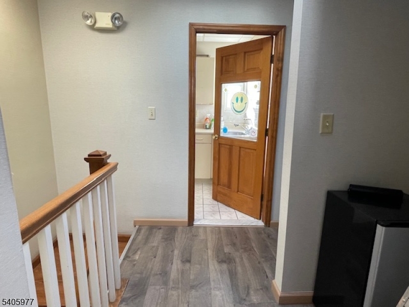 View of 2nd fl kit & stairwell