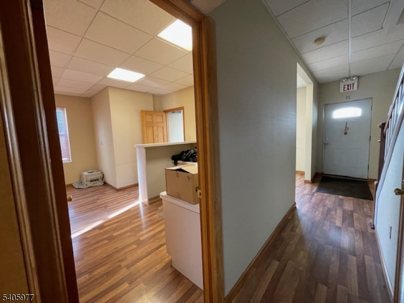 First floor, front door
