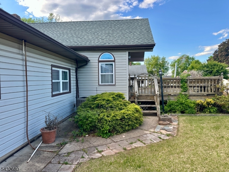 Rear of home