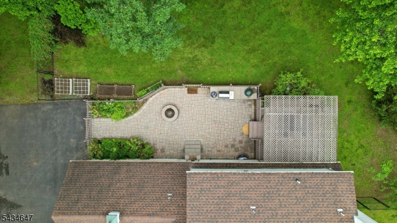 Backyard from above