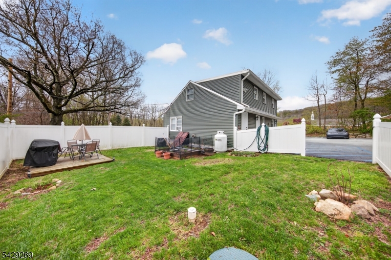 fenced in yard