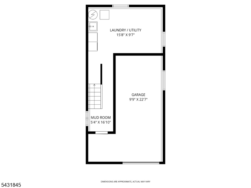 Basement and Garage