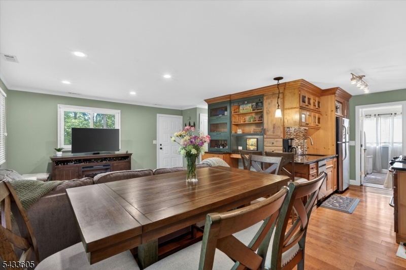 open concept LR/DR/Kitchen