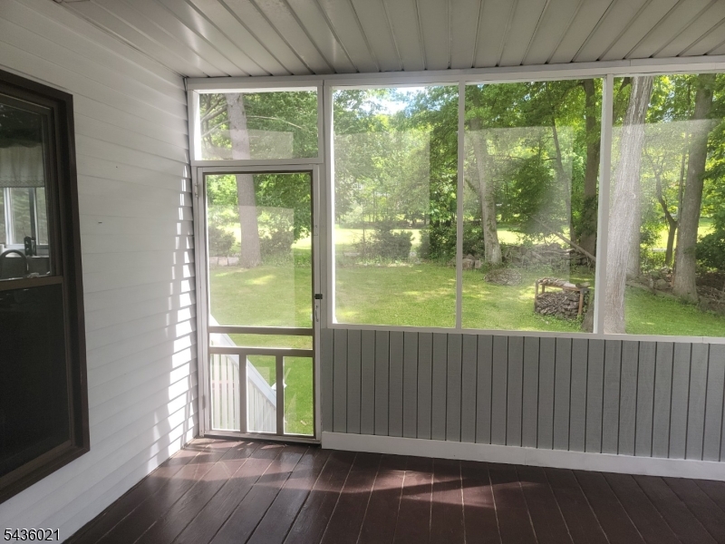 Porch to backyard