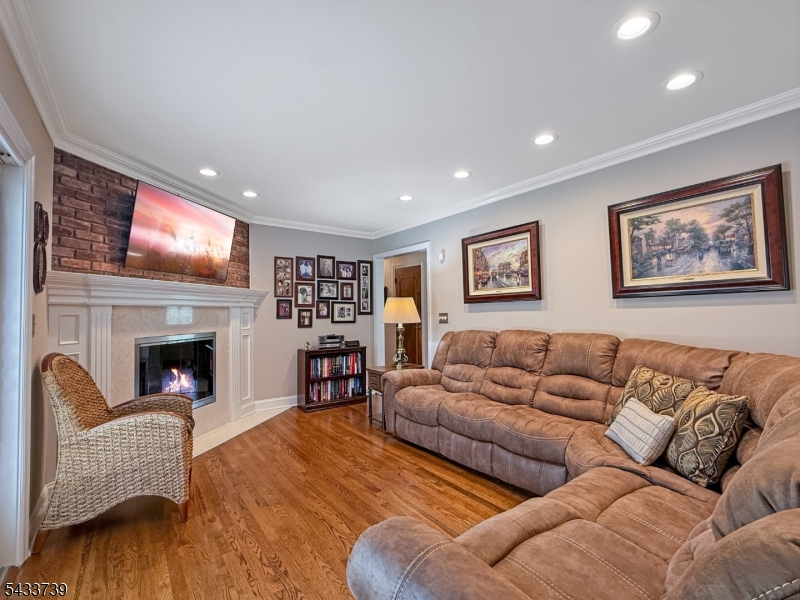 Family Room with Gas Fireplace