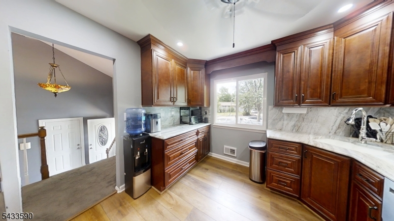 Kitchen with Granite Counters