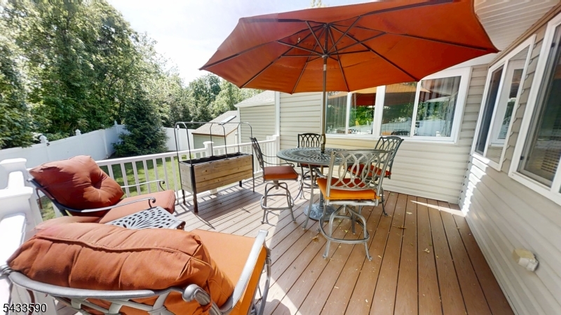 Deck area for Dining