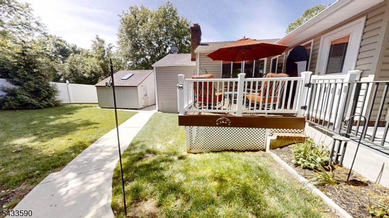 Backyard right side