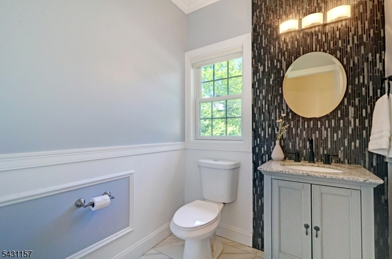 1st floor powder room