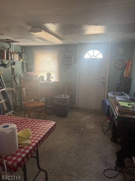 Basement room - rear exit