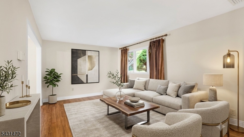 Virtually Staged Living Room