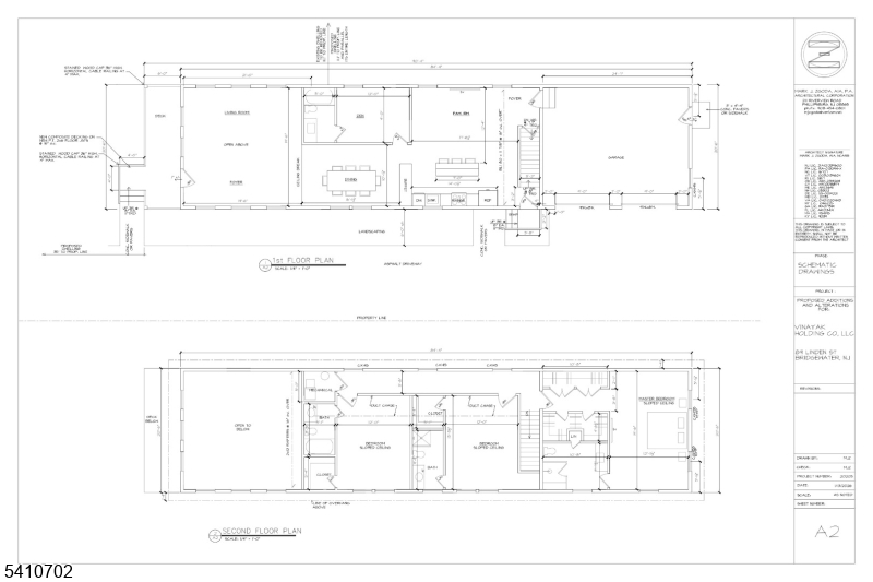1st Floor & 2nd Floor Plans