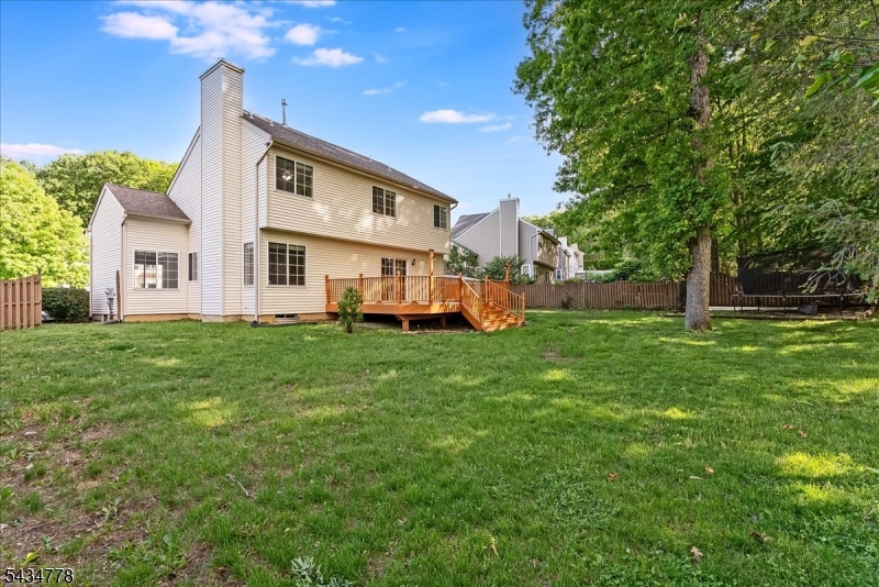 Back of house and yard