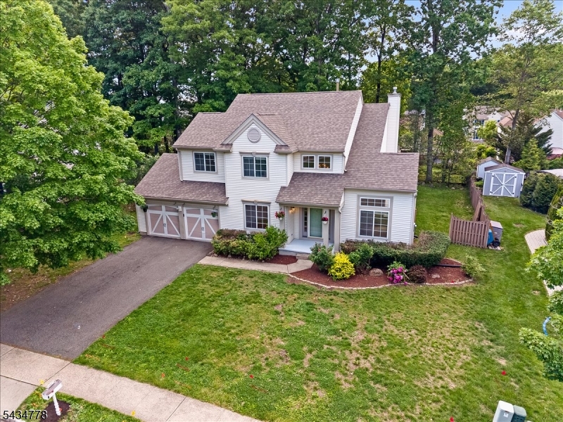 Overhead view of home