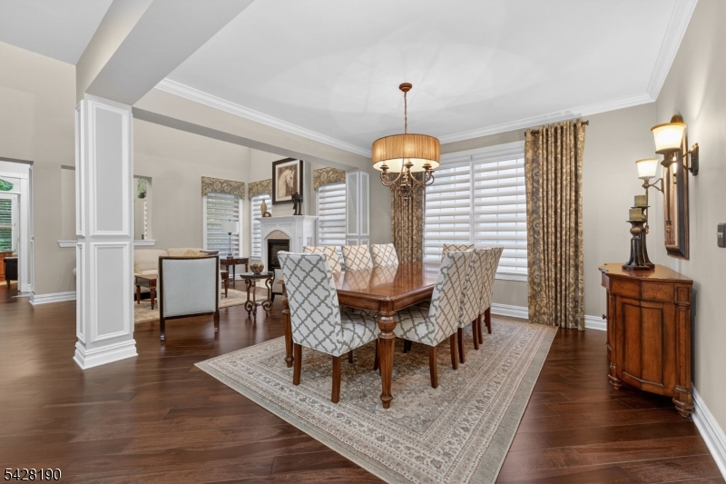 Living Room and Dining Room