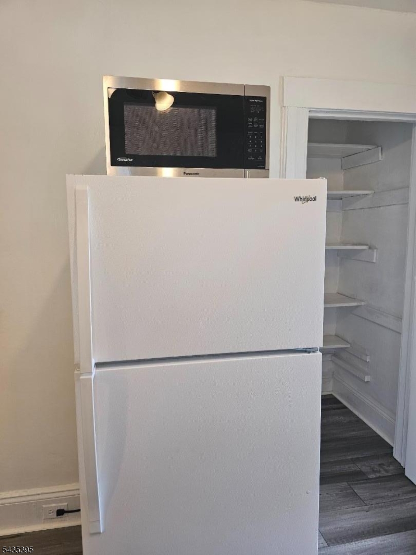 Fridge and microwave