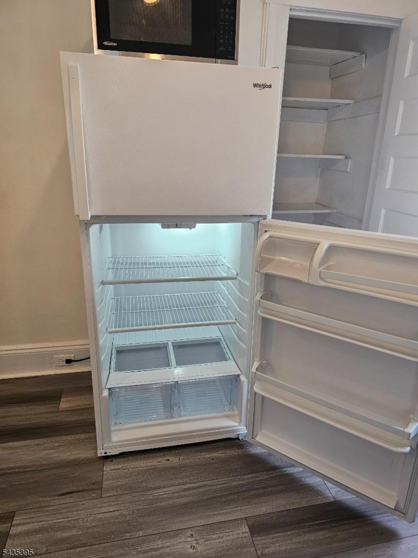 Sparkling clean fridge