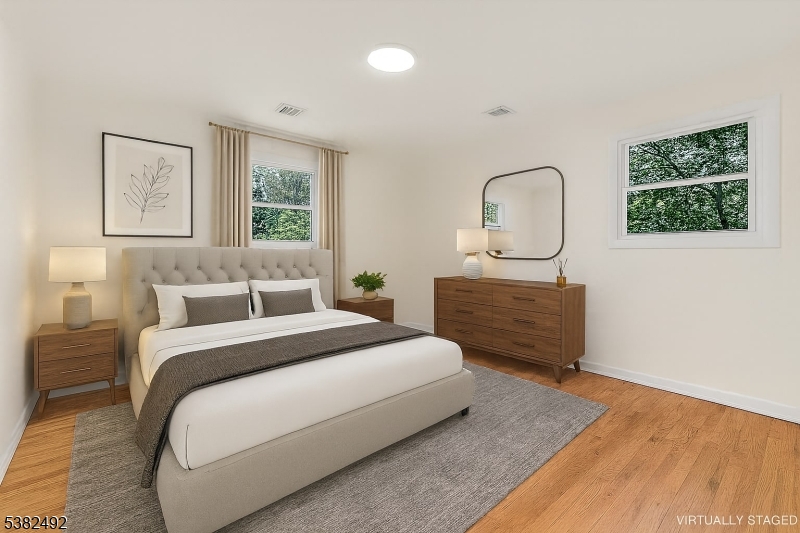 Virtually Staged Bedroom