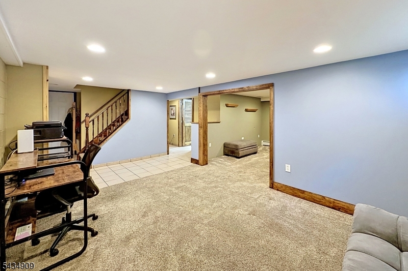 Rec Room in Basement