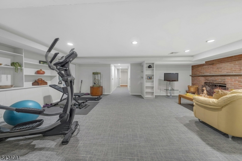 basement rec room