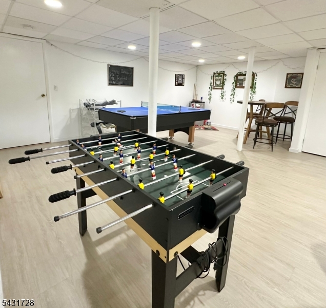 Basement for gathering fun