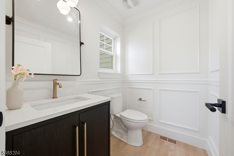 Elegant powder room
