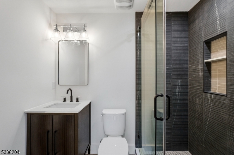 Basement bathroom