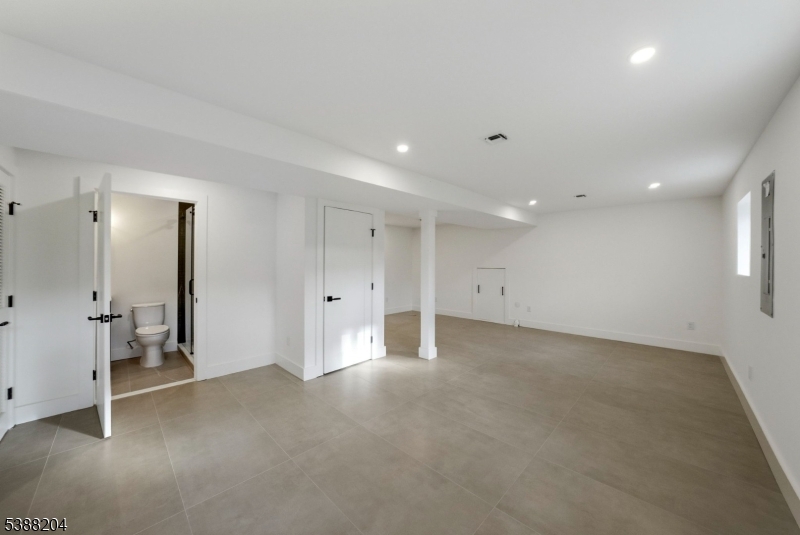 Bright and airy basement