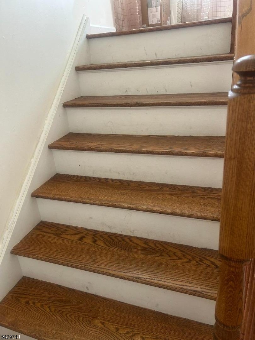 Hardwood Stairwell
