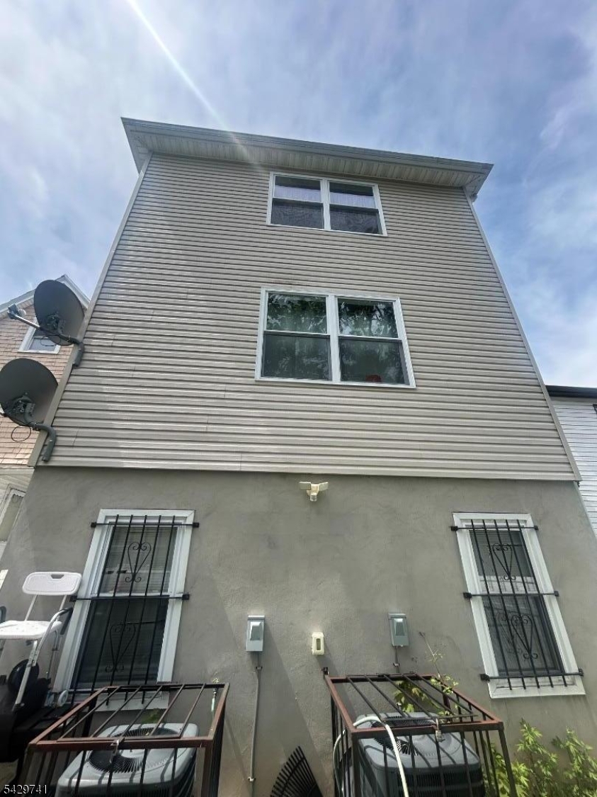 Rear of building