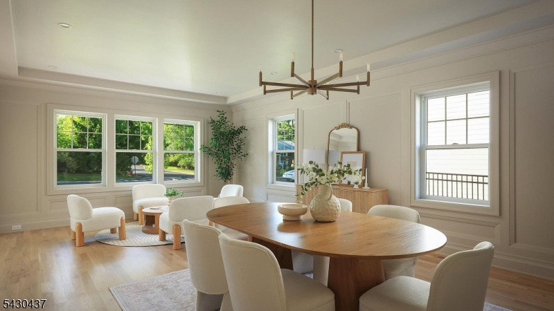 Dining and living rooms