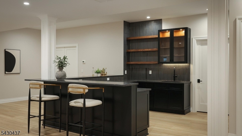 Lower level bar