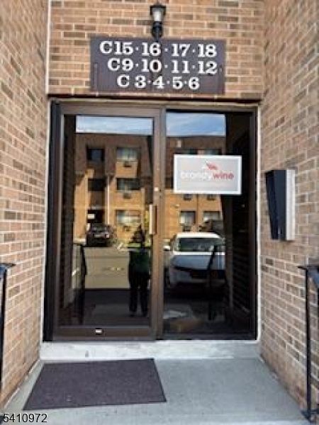Entrance to unit