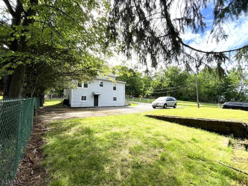 Yard and Parking area