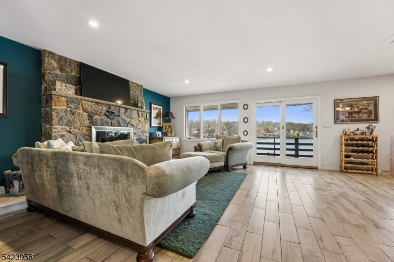 Enjoy Views of the Fire & Lake