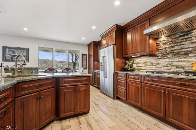 Large Granite Breakfast Bar