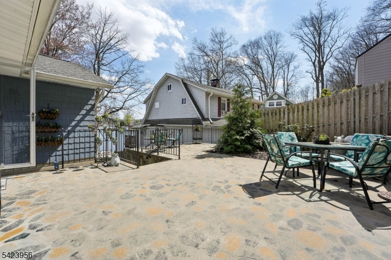 Upper Patio & Garden Area